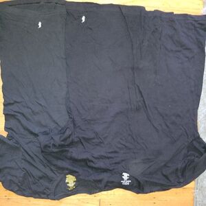 Black Polo T-Shirts with Logo